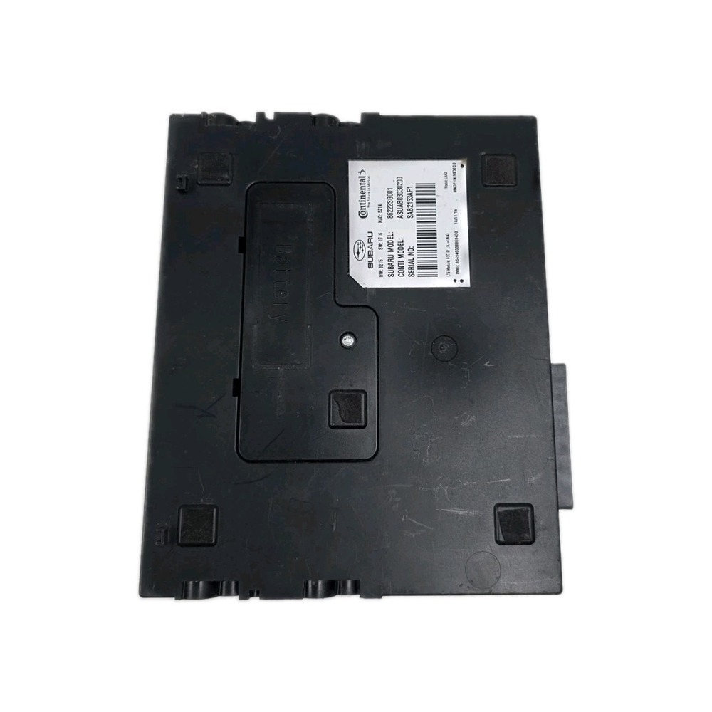2018 SUBARU FORESTER COMMUNICATIONS TELEMATICS CONTROL MODULE 86222SG001